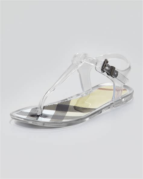 burberry jelly sandals|burberry sandals men.